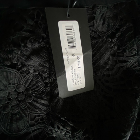 Authentic - Ungaro - Lace Wide-leg Pants - size S - Picture 6 of 7